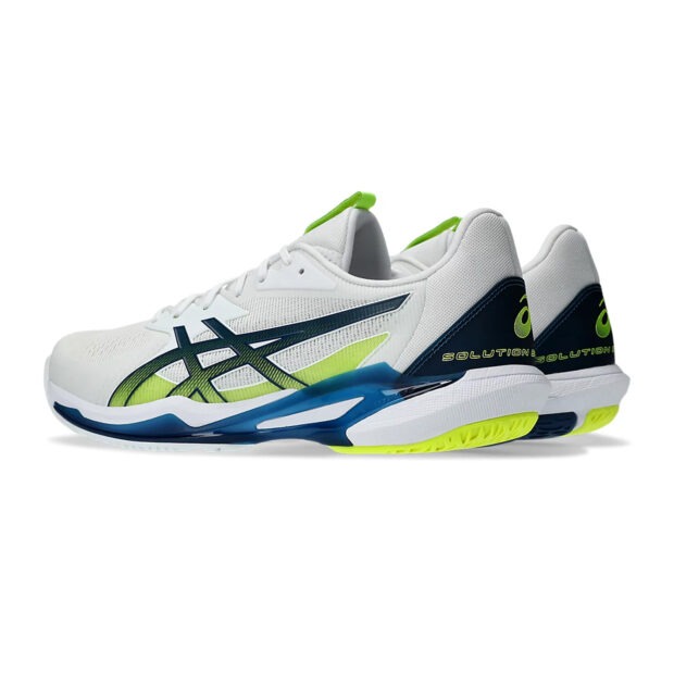 Asics Solution Speed FF3 Tennis Shoes (White/Mako Blue) - Image 4