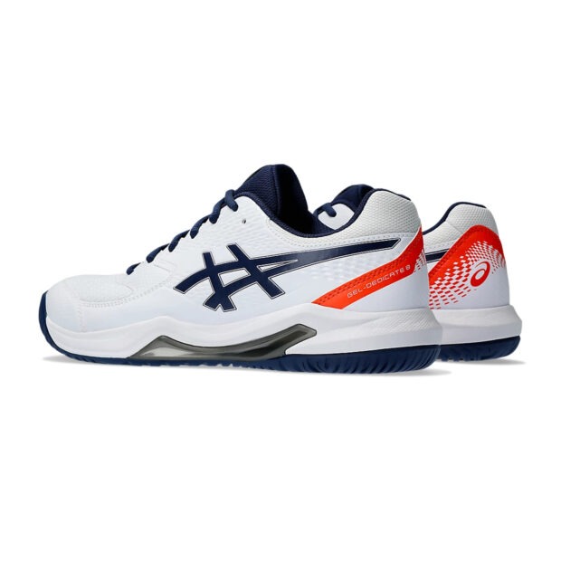 Asics Gel Dedicate 8 Tennis Shoes (Blue Expanse/White) - Image 4