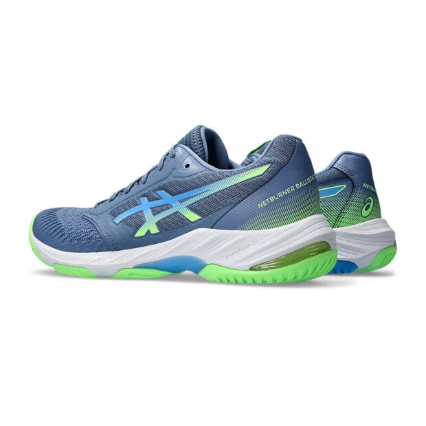 Asics Netburner Ballistic FF3 Badminton Shoes (Denim Blue/Waterscape) - Image 4