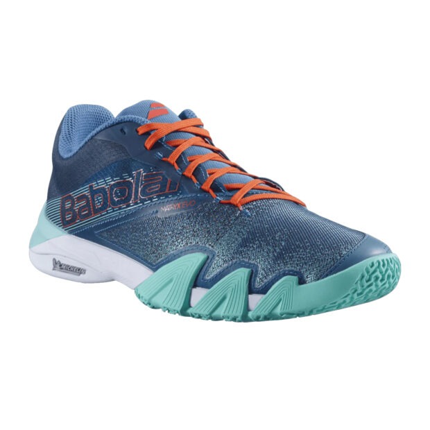 Babolat Jet Premura 2 Padel Shoes (Electric Green/Mandarin) - Image 3