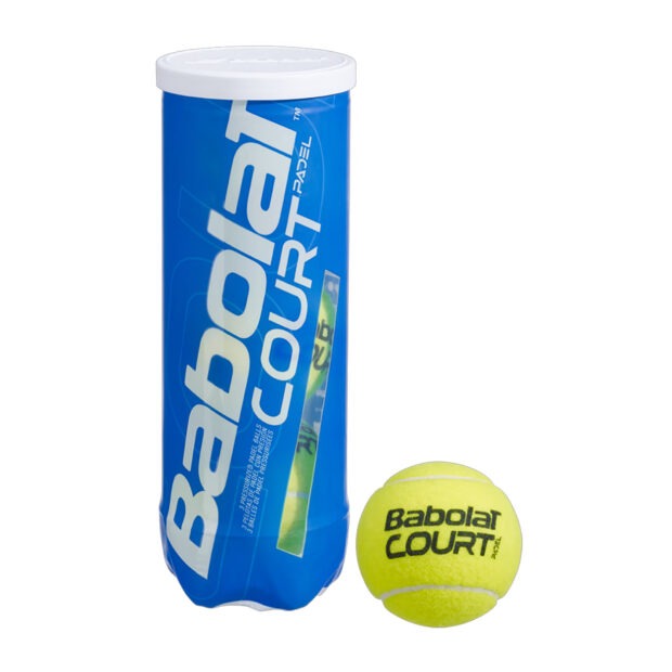 Babolat Court X3 Padel Balls (12 Balls) - 4 can