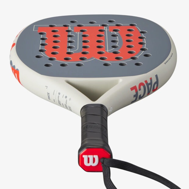 Wilson Pace V1 Padel Racquet (Red) - Image 5