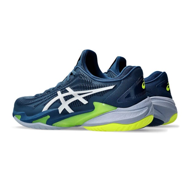 Asics Court FF3 Tennis Shoes (Mako Blue/White) - Image 4