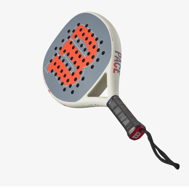 Wilson Pace V1 Padel Racquet (Red) - Image 4