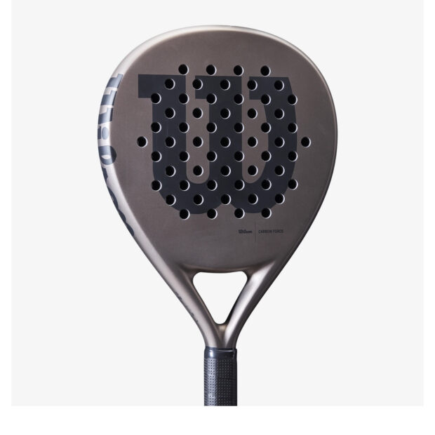 Wilson Carbon Force Padel Racquet (Grey) - Image 6