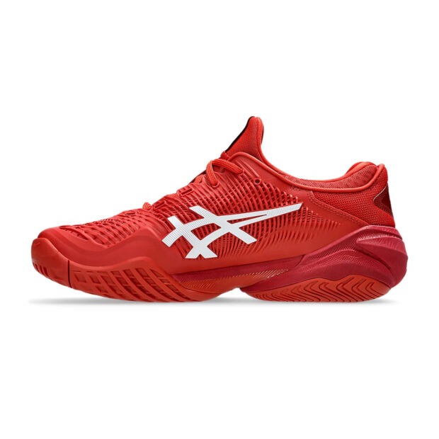 Asics Court FF3 Novak Tennis Shoes (Rust/White) - Image 2