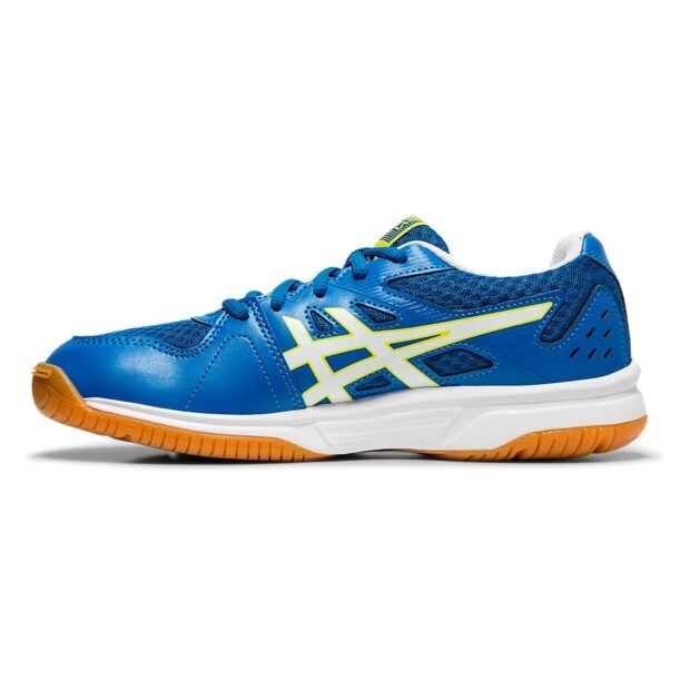 Asics Upcourt 3 Badminton Shoes (Lake Drive/White) - Image 2