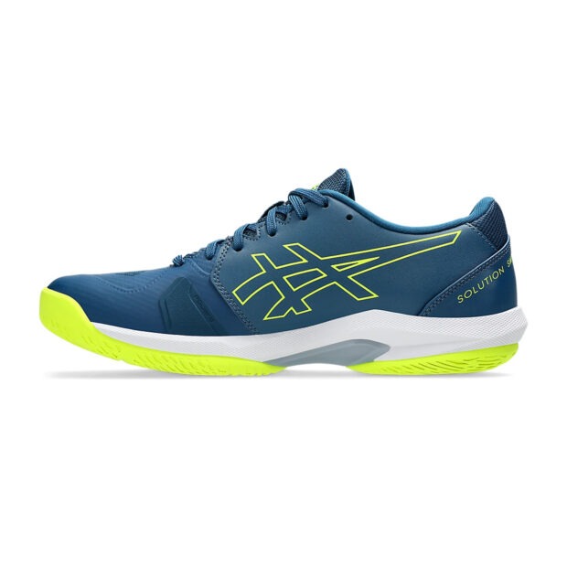 Asics Solution Swift FF2 Tennis Shoes (Mako Blue/Safety Yellow) - Image 2