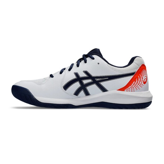 Asics Gel Dedicate 8 Tennis Shoes (Blue Expanse/White) - Image 2