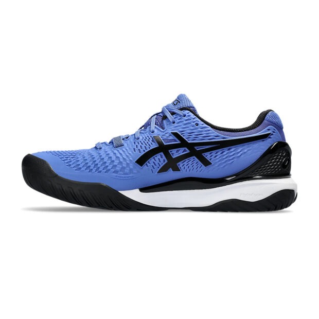 Asics Gel Resolution 9 Tennis Shoes (Sapphire/Black) - Image 2