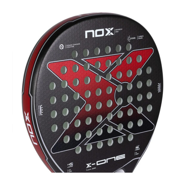 NOX X-One Evo Red Padel Racquet - Image 3