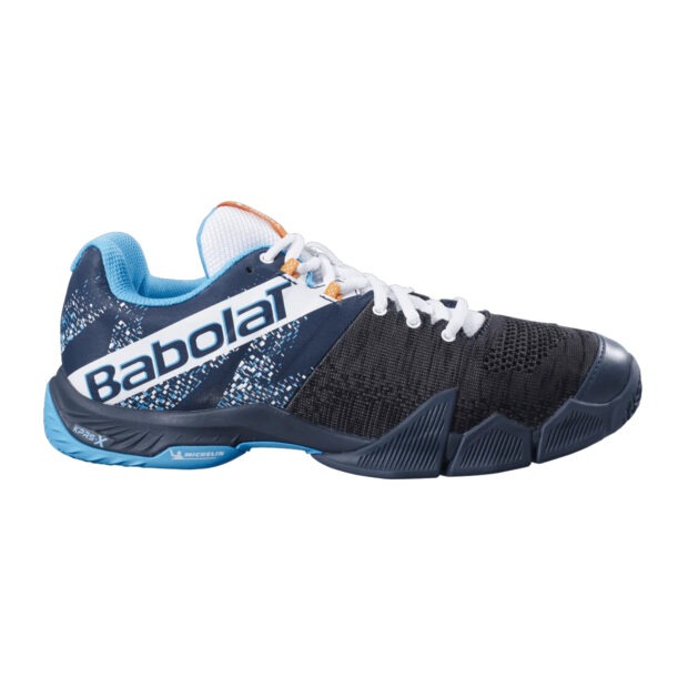 Babolat Movea Padel Shoes (Grey/Scuba Blue)