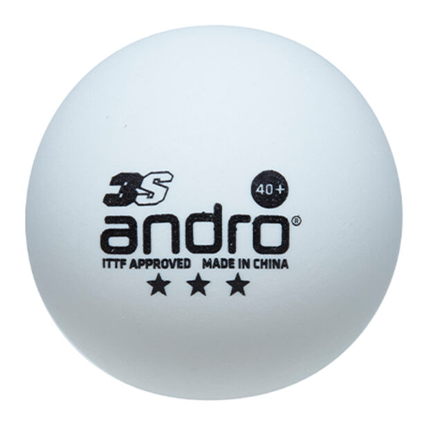 Andro Speed Ball 3 Star Table Tennis Balls (Pack of 72) - Image 2