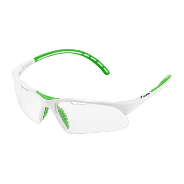 Tecnifibre Lunettes Squash Eyewear (White/Green)