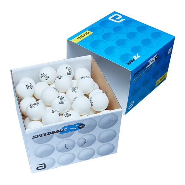 Andro Speed Ball 3 Star Table Tennis Balls (Pack of 72) - Image 3