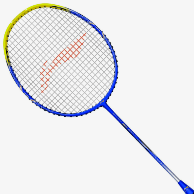 Li-Ning GForce 3600 Superlite Badminton Racket (Blue/ Yellow) - Image 2