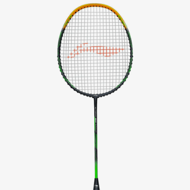 Li-Ning GForce 3600 Superlite Badminton Racket (Dark Grey/ Gold) - Image 3