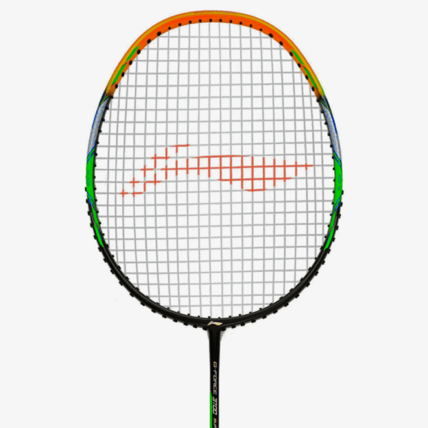 Li-Ning GForce 3700 Superlite Badminton Racket (Black/ Amber) - Image 3