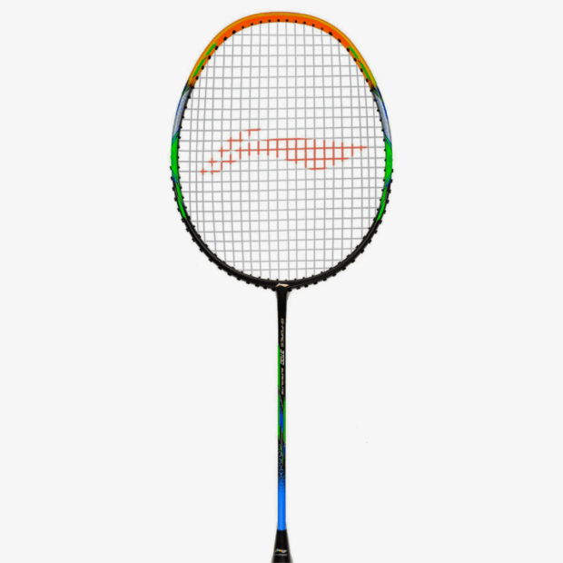 Li-Ning GForce 3700 Superlite Badminton Racket (Black/ Amber) - Image 4