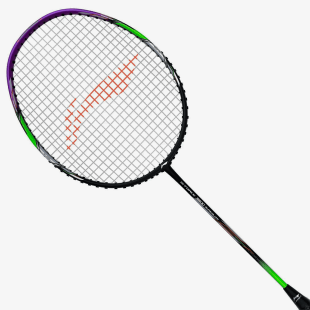 Li-Ning GForce 3800 Superlite Badminton Racket (Black/ Purple) - Image 7