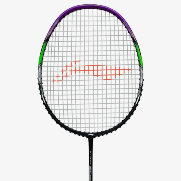 Li-Ning GForce 3800 Superlite Badminton Racket (Black/ Purple) - Image 2