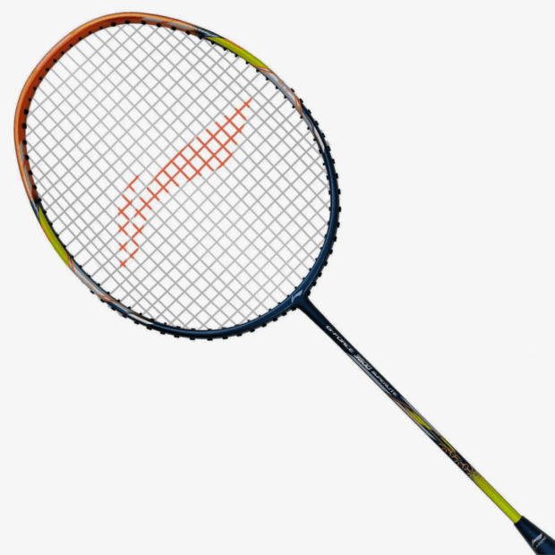 Li-Ning GForce 3800 Superlite Badminton Racket (Navy/ Copper) - Image 2