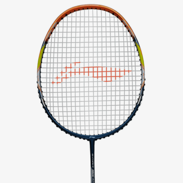 Li-Ning GForce 3800 Superlite Badminton Racket (Navy/ Copper) - Image 3