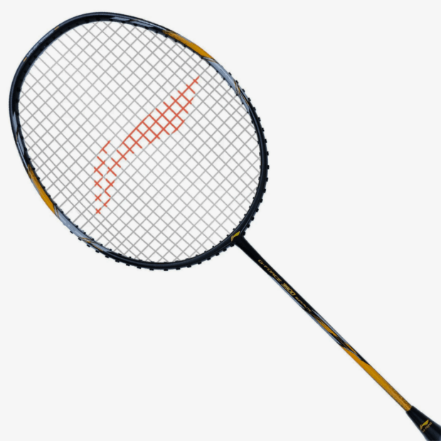 Li-Ning GForce 3900 Superlite Badminton Racket (Black/ Gold) - Image 2