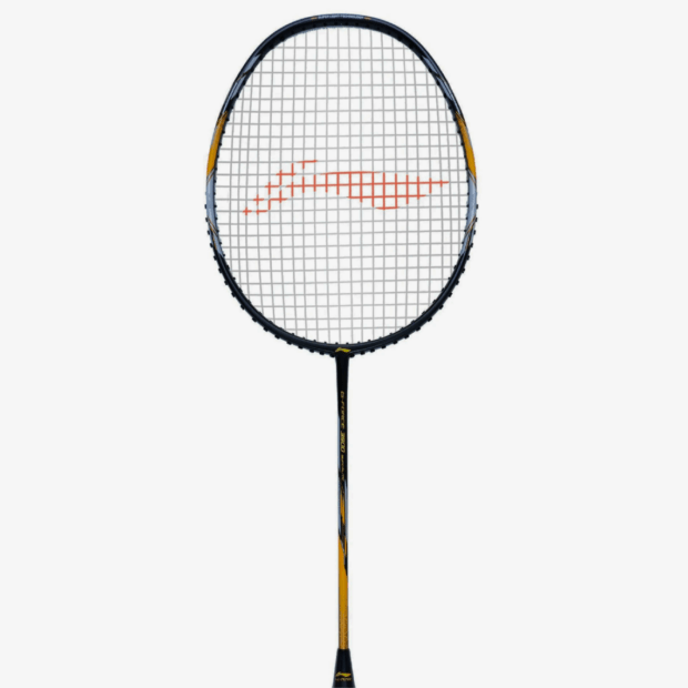 Li-Ning GForce 3900 Superlite Badminton Racket (Black/ Gold) - Image 4