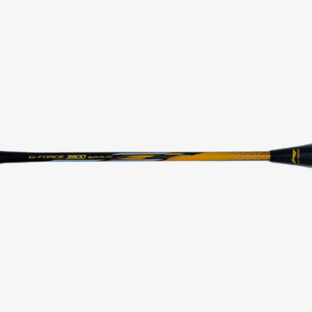 Li-Ning GForce 3900 Superlite Badminton Racket (Black/ Gold) - Image 6