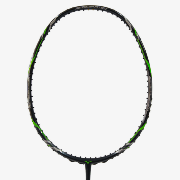 Mizuno NanoBlade 909 Black/Lime Badminton Racket - Image 3