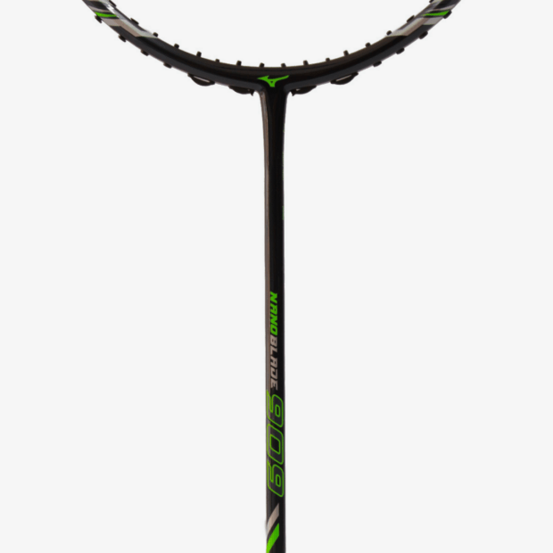 Mizuno NanoBlade 909 Black/Lime Badminton Racket - Image 4