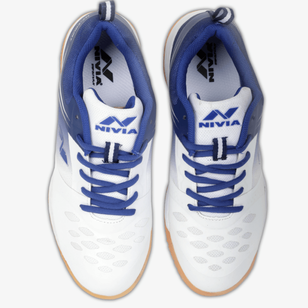 Nivia Hy-Court 2.0 Badminton Shoes (Blue) - Image 3