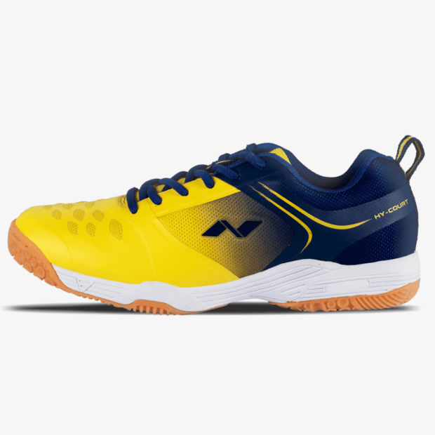 Nivia Hy-Court 2.0 Badminton Shoes (Yellow) - Image 3