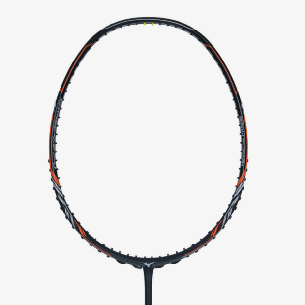 Mizuno Carbosonic 79 Black/Orange Badminton Racket - Image 3