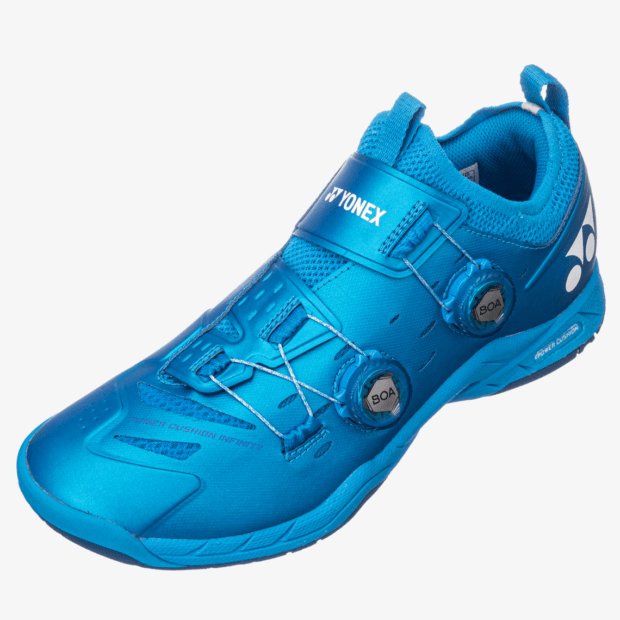 YONEX Power Cushion SHB Infinity 2 Unisex Badminton Shoes (Metallic Blue) - Image 2