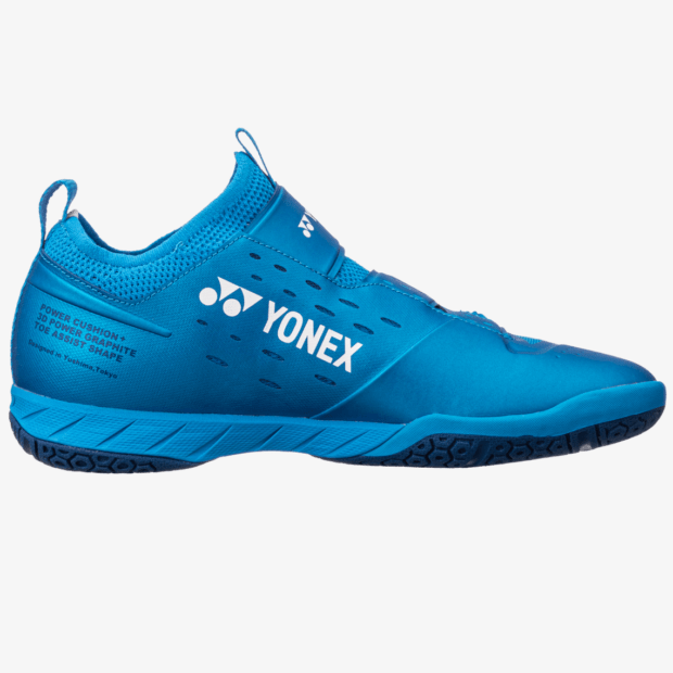 YONEX Power Cushion SHB Infinity 2 Unisex Badminton Shoes (Metallic Blue)