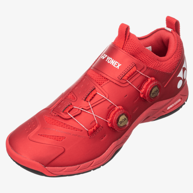 YONEX Power Cushion SHB Infinity 2 Unisex Badminton Shoes (Metallic Red) - Image 6