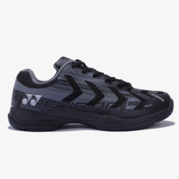 YONEX Precision 2 Badminton Shoes (Black/Grey) - Image 3