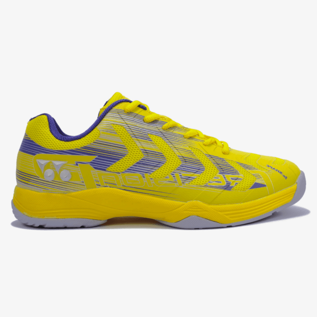 YONEX Precision 2 Badminton Shoes (Neon Yellow/ Dark ink) - Image 2