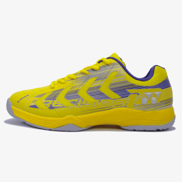 YONEX Precision 2 Badminton Shoes (Neon Yellow/ Dark ink) - Image 3