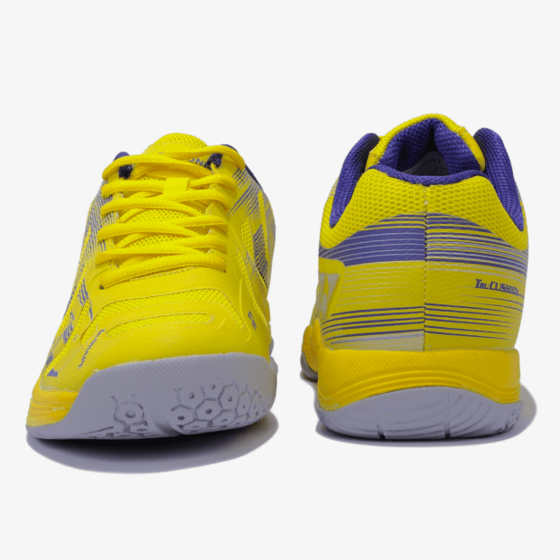 YONEX Precision 2 Badminton Shoes (Neon Yellow/ Dark ink) - Image 5