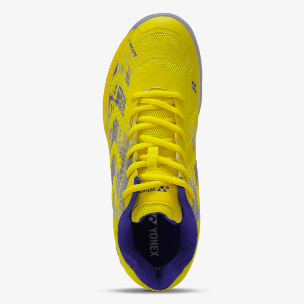 YONEX Precision 2 Badminton Shoes (Neon Yellow/ Dark ink) - Image 6