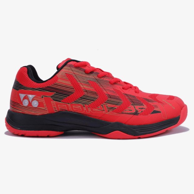 YONEX Precision 2 Badminton Shoes (Red/ Black/ Gold)