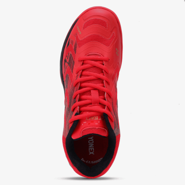 YONEX Precision 2 Badminton Shoes (Red/ Black/ Gold) - Image 5