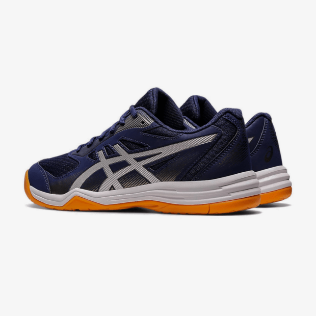 Asics Upcourt 5 (Peacoat/Pure Silver) Badminton Shoes - Image 4