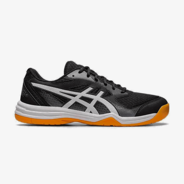 Asics Upcourt 5 (Black/White) Badminton Shoes