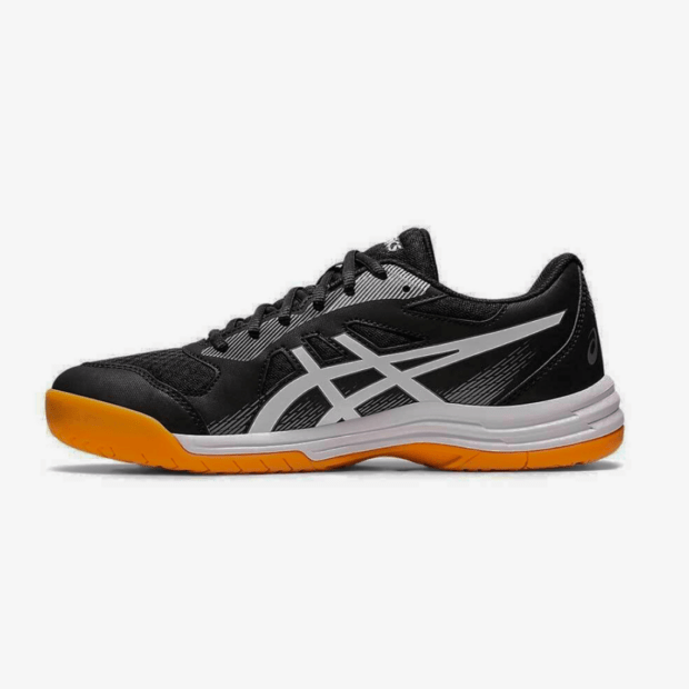 Asics Upcourt 5 (Black/White) Badminton Shoes - Image 5