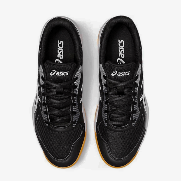 Asics Upcourt 5 (Black/White) Badminton Shoes - Image 2