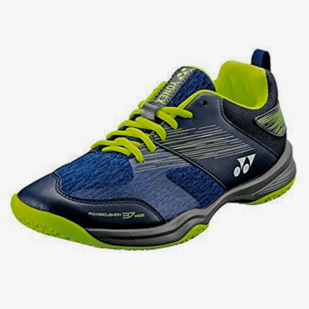 YONEX Power Cushion SHB 37 Wide (Navy/Yellow) Badminton Shoes